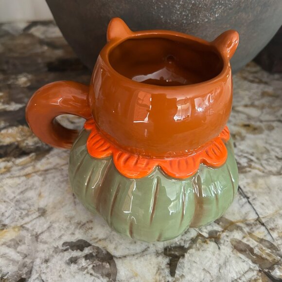 New Johanna Parker Halloween Fox Harvest Mug Fall Thanksgiving Mugs - Picture 12 of 12